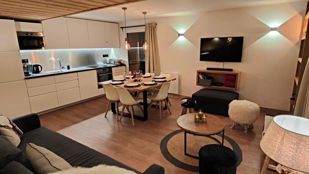 Le Chaberton, Renove En 2021, Pied Des Pistes Et Spa Montgenèvre Exterior foto